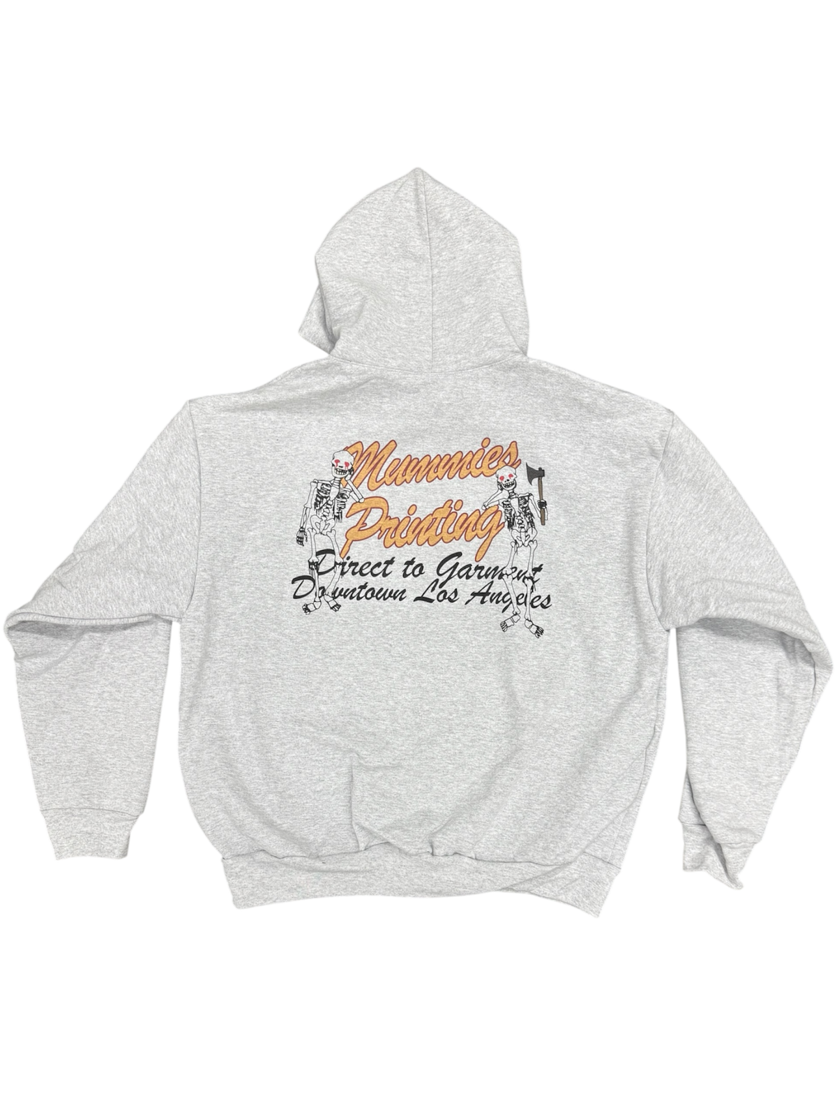 Skeleton Uniform Ultra Heavy 14 oz Hoodie (Los Angeles Apparel)