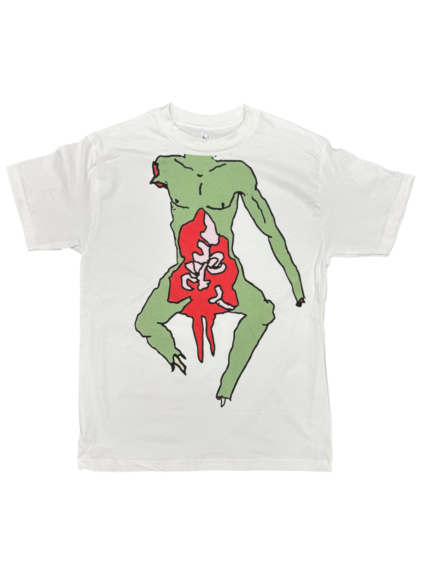 Mangled Ass Zombie T Shirt