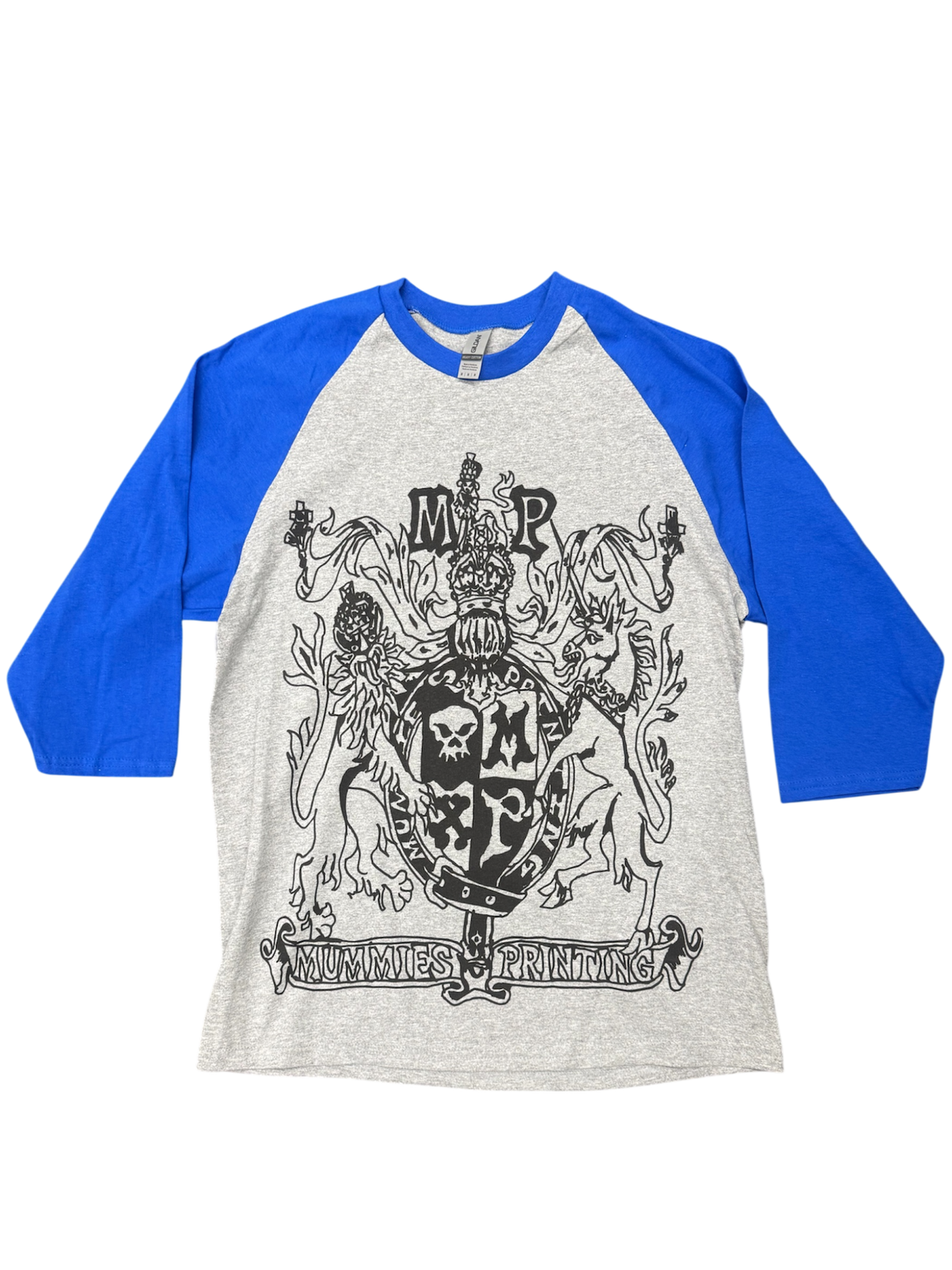 The Mummy Family Crest Baseball T