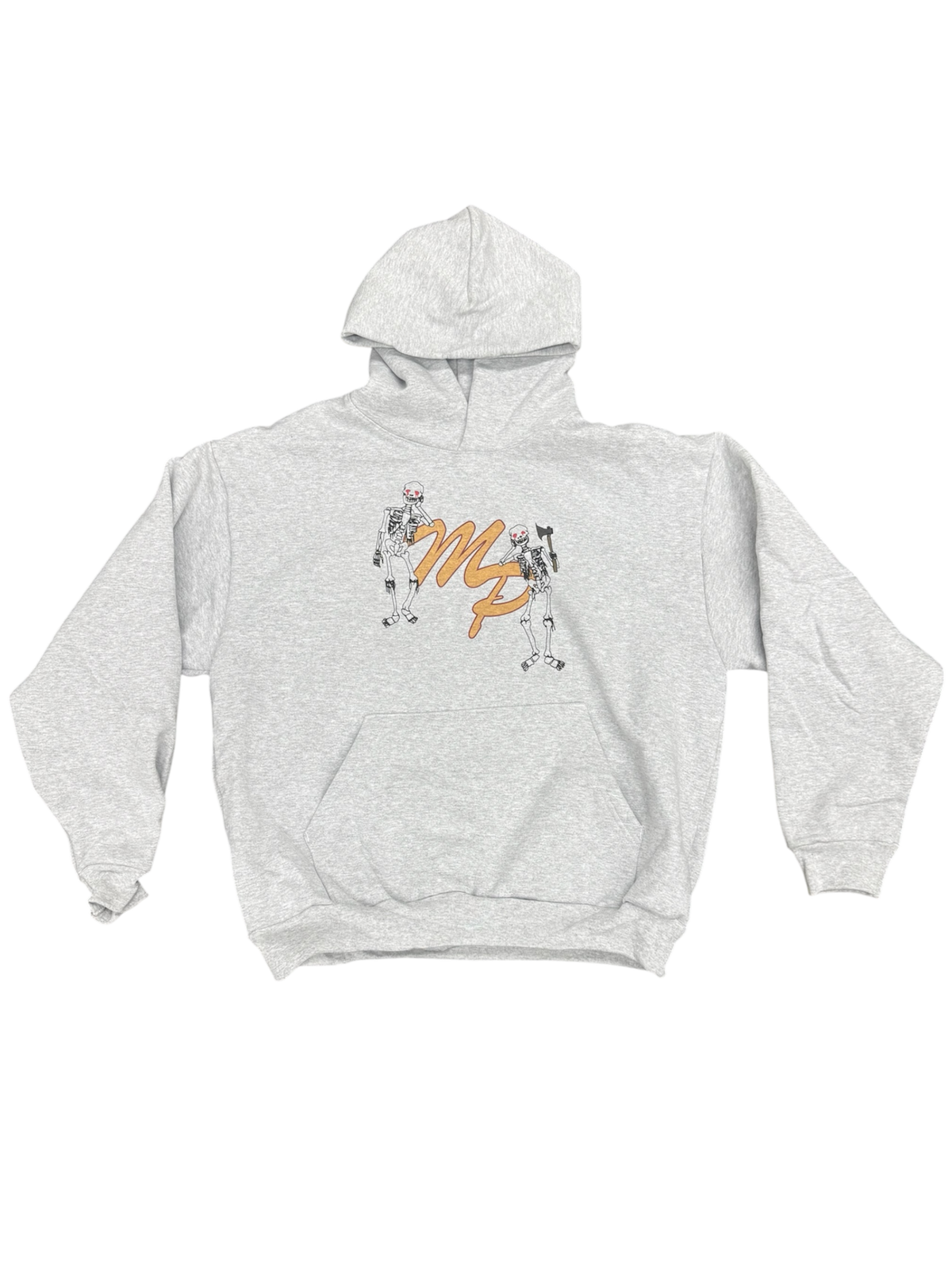 Skeleton Uniform Ultra Heavy 14 oz Hoodie (Los Angeles Apparel)