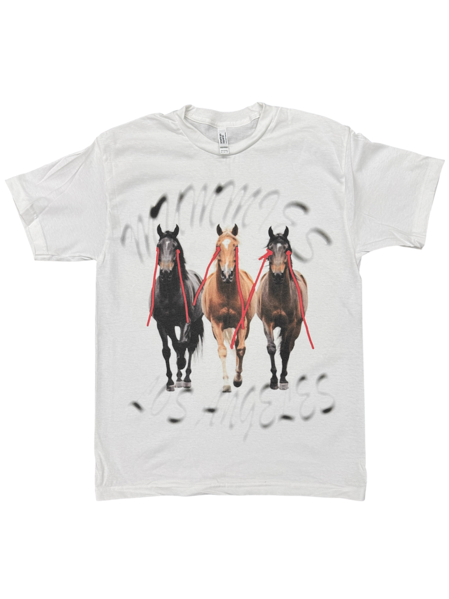 Psychopathic Laser Horses T Shirt