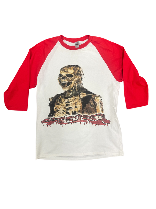 Decaying Mummy Baseball T