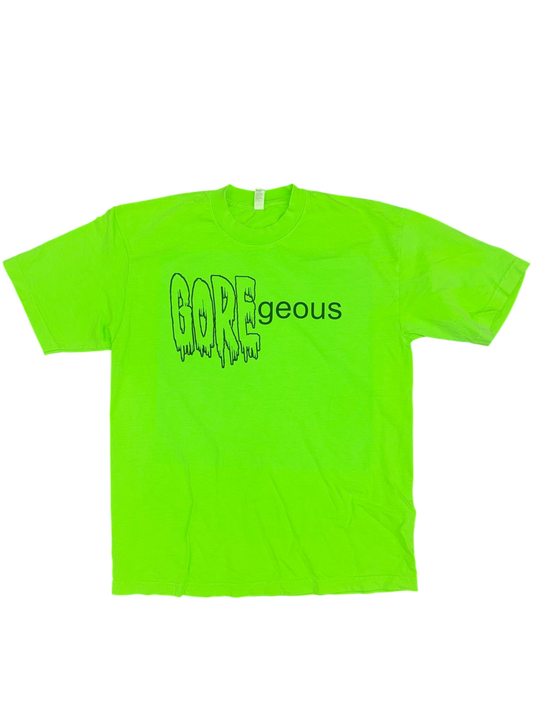GOREgeous Neon Green T Shirt (Los Angeles Apparel)